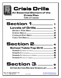 Multi-Hazard Crisis/Emergency Plan Drills